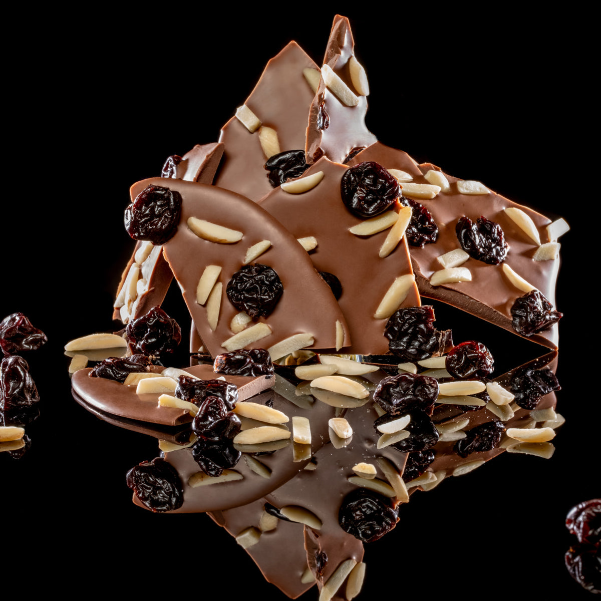 Milk Chocolate Bark Box - Almond + Cherry